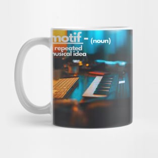 Define Motif Music Design Mug